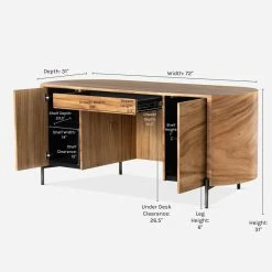 Top 10 π Lulu And Georgia Curved + Rounded Emmanuel Desk π 36 Lulu And Georgia Curved + Rounded Emmanuel Desk