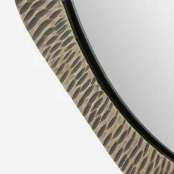 Lulu And Georgia Theron Round Mirror