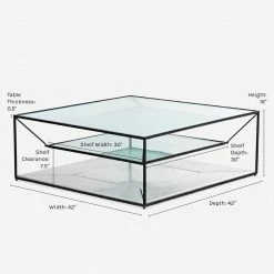 Lulu And Georgia Raquel Square Coffee Table