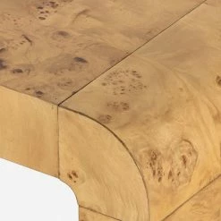 Lulu And Georgia Burl Wood Martine Coffee Table