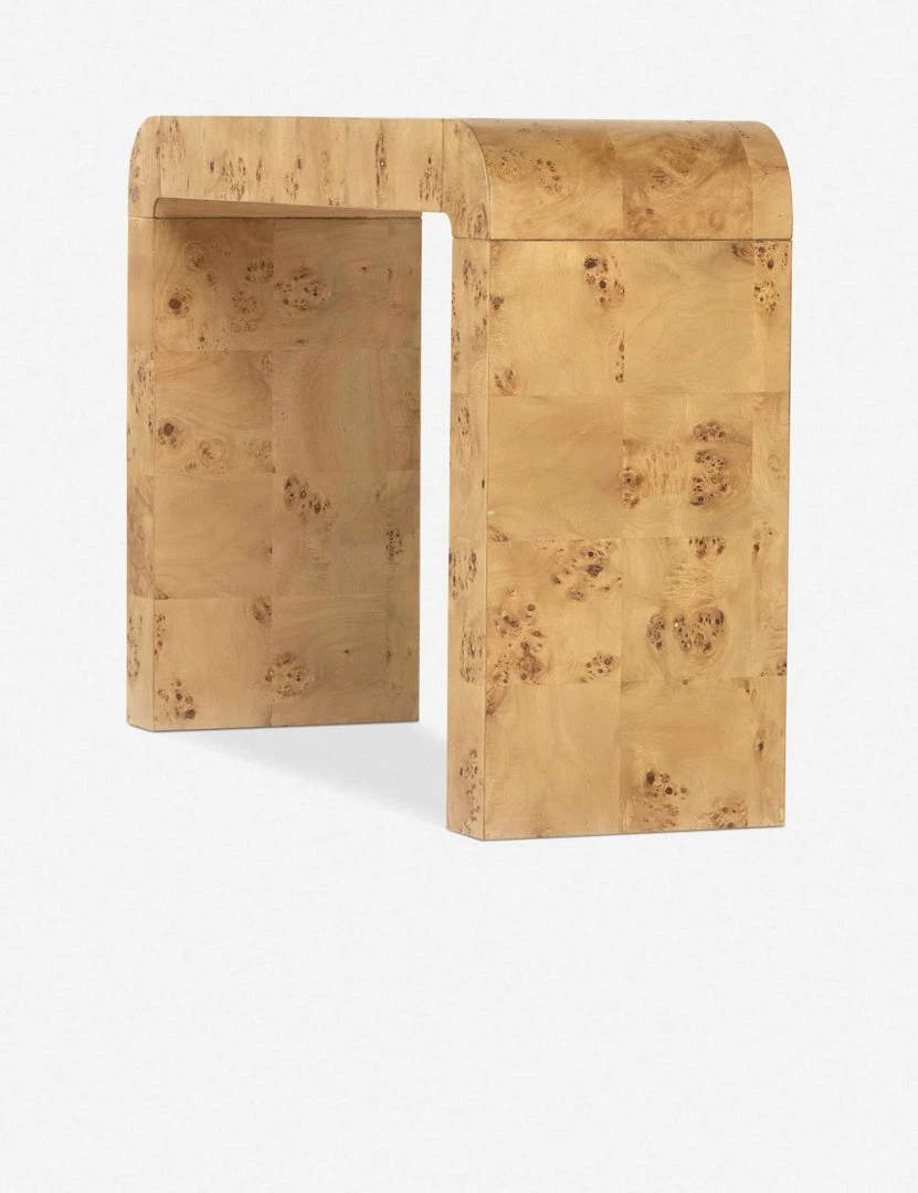 Coupon ❤️ Lulu And Georgia Martine Console Table Burl Wood 🔔 5 Lulu And Georgia Martine Console Table Burl Wood