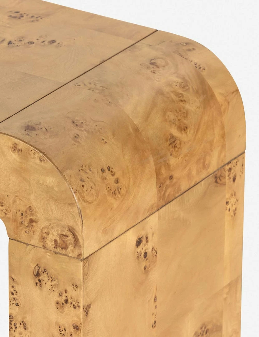 Coupon ❤️ Lulu And Georgia Martine Console Table Burl Wood 🔔 8 Lulu And Georgia Martine Console Table Burl Wood