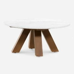 Lulu And Georgia Catanzaro Indoor / Outdoor Round Coffee Table Outdoor Collection