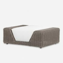 Lulu And Georgia Eugenie Indoor / Outdoor Ottoman Outdoor Collection