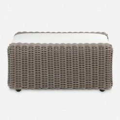 Lulu And Georgia Eugenie Indoor / Outdoor Ottoman Outdoor Collection