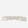 Lulu And Georgia Graciella Sectional Sofa Curved + Rounded