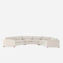 Lulu And Georgia Graciella Sectional Sofa Curved + Rounded