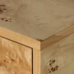Lulu And Georgia Lorca Burl Wood Side Table Furniture