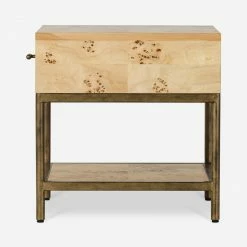 Lulu And Georgia Lorca Burl Wood Side Table Furniture
