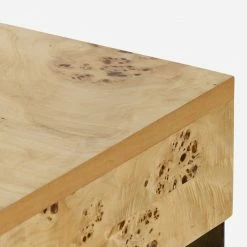 Lulu And Georgia Lorca Burl Wood Desk