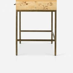 Lulu And Georgia Lorca Burl Wood Desk