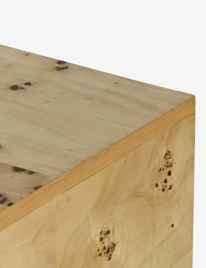 Brand new 🌟 Lulu And Georgia Lorca Burl Wood Media Console 😉 11 Lulu And Georgia Lorca Burl Wood Media Console