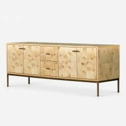 Brand new 🌟 Lulu And Georgia Lorca Burl Wood Media Console 😉 16 Lulu And Georgia Lorca Burl Wood Media Console