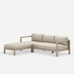 Lulu And Georgia Outdoor Collection Ashleigh Indoor / Outdoor Sectional Sofa