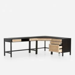 Lulu And Georgia Furniture Margot Modular Desk With Filing Cabinet
