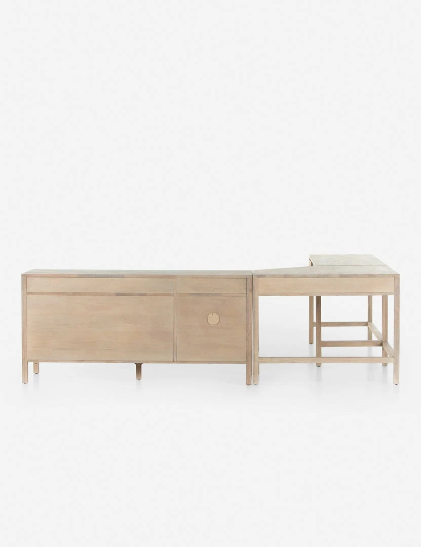 Best deal π Lulu And Georgia Furniture Margot Modular Desk With Filing Sideboard β 8 Lulu And Georgia Furniture Margot Modular Desk With Filing Sideboard