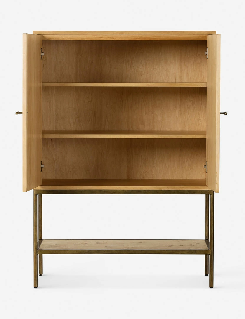 Budget π₯ Lulu And Georgia Lorca Burl Wood Cabinet π 4 Lulu And Georgia Lorca Burl Wood Cabinet