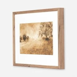 Lulu And Georgia Earth Tones 'Hillside Haze III' Wall Art By Aileen Fitzgerald