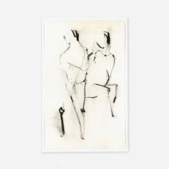 Lulu And Georgia 'Figures II' Wall Art By Gold Rush Art Co