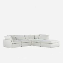 Lulu And Georgia Bernard Sectional Sofa New