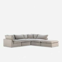 Lulu And Georgia Bernard Sectional Sofa New
