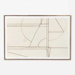 Lulu And Georgia 'Minimod 1 And 2' Wall Art By Dan Hobday Walls