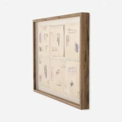 Lulu And Georgia 'Sticks And Stones' Wall Art By Jamie Beckwith New