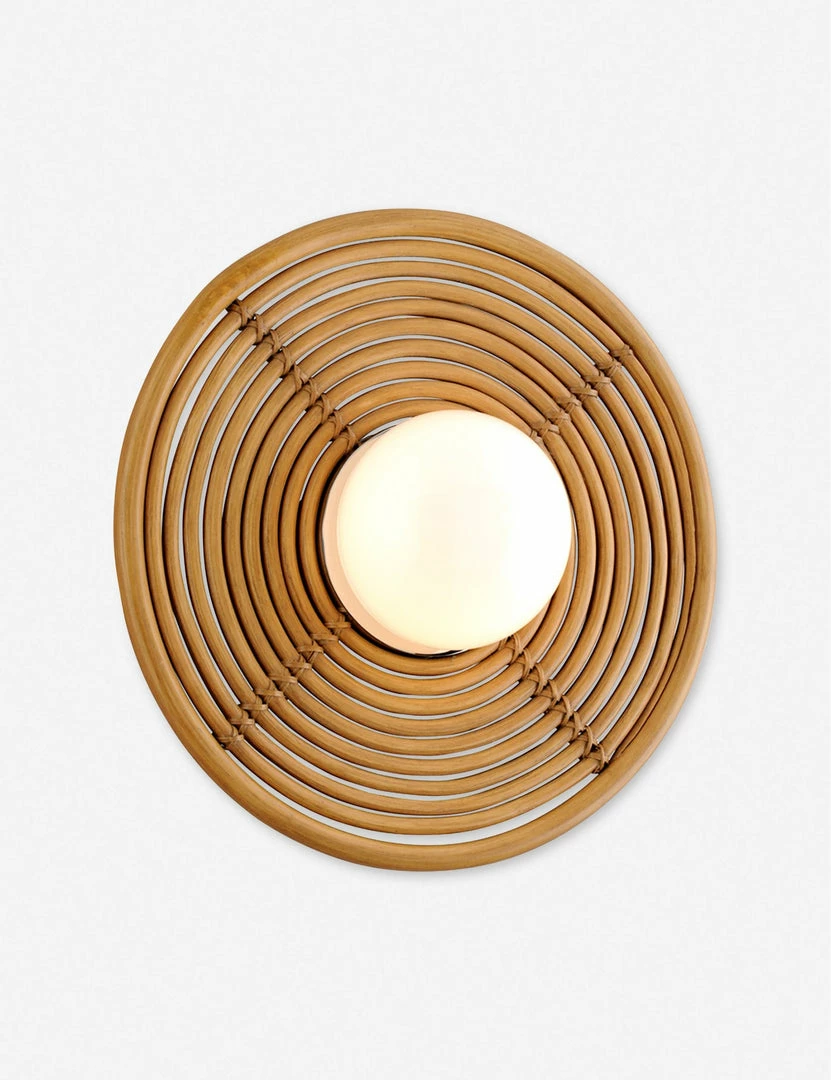 Coupon 🧨 Lulu And Georgia Cassey Sconce, Natural 🔥 3 Lulu And Georgia Cassey Sconce, Natural