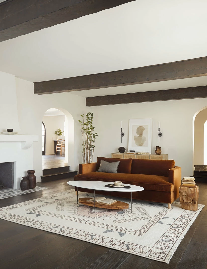 Brand new ๐ Lulu And Georgia Round + Curved Furniture Belmont Sofa By Ginny Macdonald ๐ 7 Lulu And Georgia Round + Curved Furniture Belmont Sofa By Ginny Macdonald