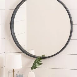 Lulu And Georgia Walls Lindi Round Mirror