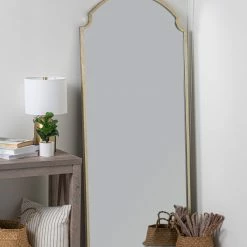 Brand new ✔️ Lulu And Georgia Curved + Rounded Whitley Floor Mirror 🔥 15 Lulu And Georgia Curved + Rounded Whitley Floor Mirror