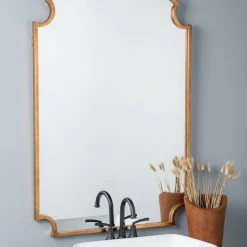 Lulu And Georgia Fia Mirror Curved + Rounded