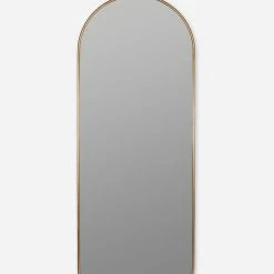 Lulu And Georgia Shashenka Floor Mirror Curved + Rounded