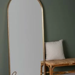 Lulu And Georgia Shashenka Floor Mirror Curved + Rounded