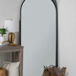 Lulu And Georgia Shashenka Floor Mirror Curved + Rounded