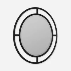 Lulu And Georgia Silas Round Mirror Curved + Rounded