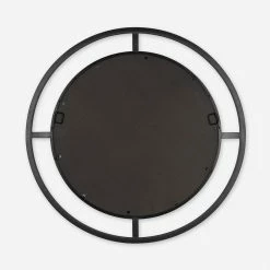 Lulu And Georgia Silas Round Mirror Curved + Rounded