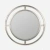 Lulu And Georgia Silas Round Mirror Curved + Rounded