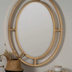 Lulu And Georgia Walls Samia Oval Mirror