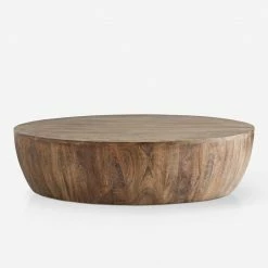 Lulu And Georgia Curved + Rounded Jacob Round Coffee Table By Arteriors