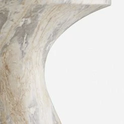 Lulu And Georgia Serafina Side Table By Arteriors Sculptural