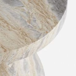 Lulu And Georgia Serafina Side Table By Arteriors Sculptural