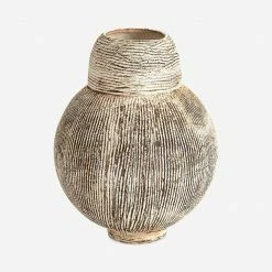 Lulu And Georgia Senio Vase Earth Tones