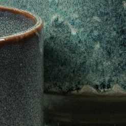 Lulu And Georgia Mossy Greens Oriahn Decorative Pots (Set Of 3)