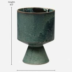 Lulu And Georgia Mossy Greens Oriahn Decorative Pots (Set Of 3)