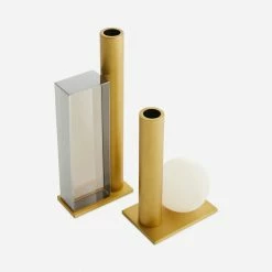 Lulu And Georgia Kenton Candleholders (Set Of 2) By Arteriors Décor