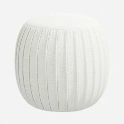 Lulu And Georgia Marvel Ottoman Curved + Rounded