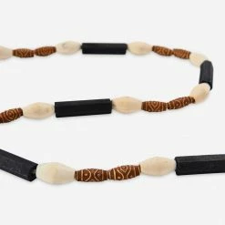 Lulu And Georgia Ivy Wood Garland Earth Tones