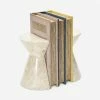 Lulu And Georgia Lucca Marble Bookends (Set Of 2) Décor