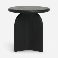 Lulu And Georgia Ada Round Side Table, Black